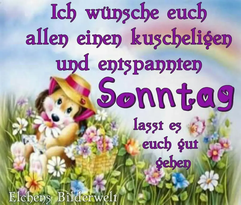 Andachtsbild von Sonntagsgrüße