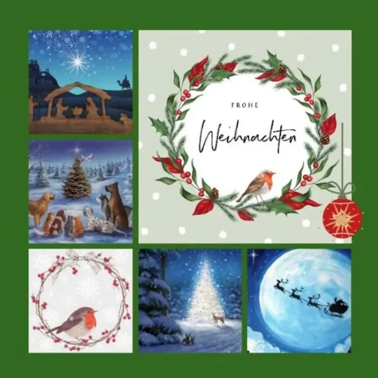 Andachtsbild von Frohe Weihnachten