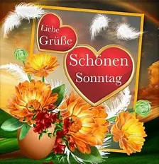 Andachtsbild von Brigitte mit Nelly, Benny und Axel im Herzen