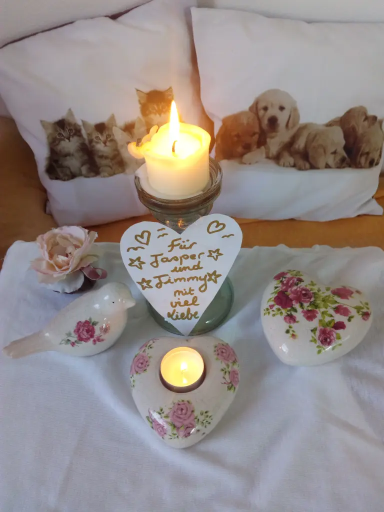 Condolence image of Marika mit Balou und Hippo im Herzen