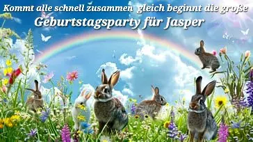 Condolence image of Geburtstagsgrüße💖 hinauf zu Jaspers Sternenwölkchen ✨☁️
