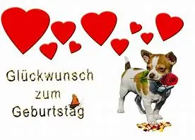 Condolence image of Geburtstagsgrüße von Brigitte