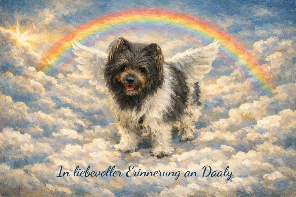 Daaly im Hundehimmel, wir werden Dich nie vergessen.
