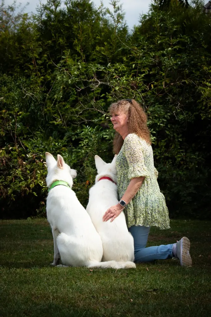 Andachtsbild von Steffi,Skye und Everest Herber