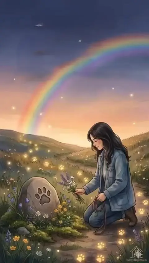 Condolence image of Eine Wunderschöne Zeit, hast du mir geschenkt 💙 Wertvolle Momente im Herzen bleiben 🌠🌈🫶