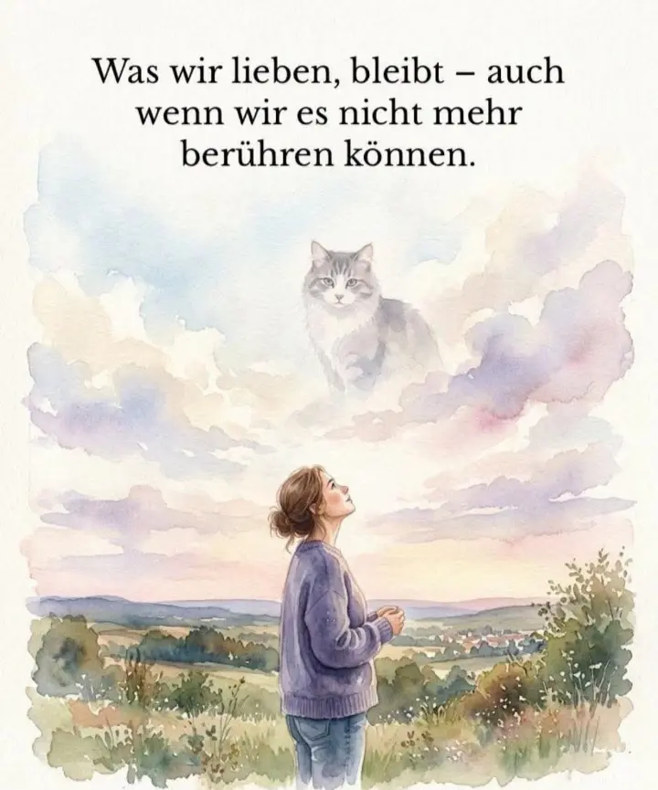 Condolence image of Hallo Erwin,mein süßer Engel 💌😣🙏🐾🌠✨🪽 Kein Tag vergeht,ohne das du in den Gedanken bist 😢😔