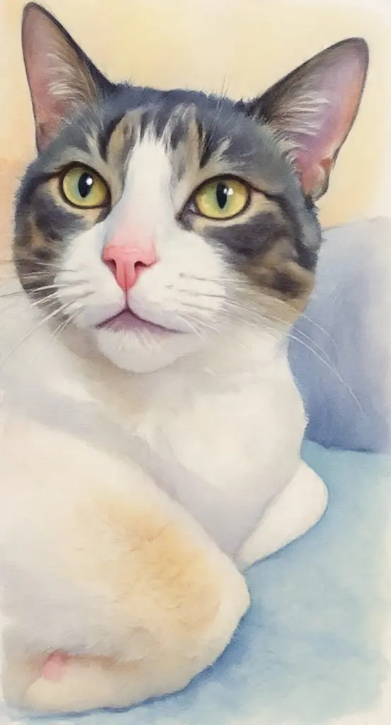 Condolence image of Liebevolle Erinnerungen 💕✨ Für immer in meinem Herzen ❤️ Für dich 🌈🌠🪽🐾
