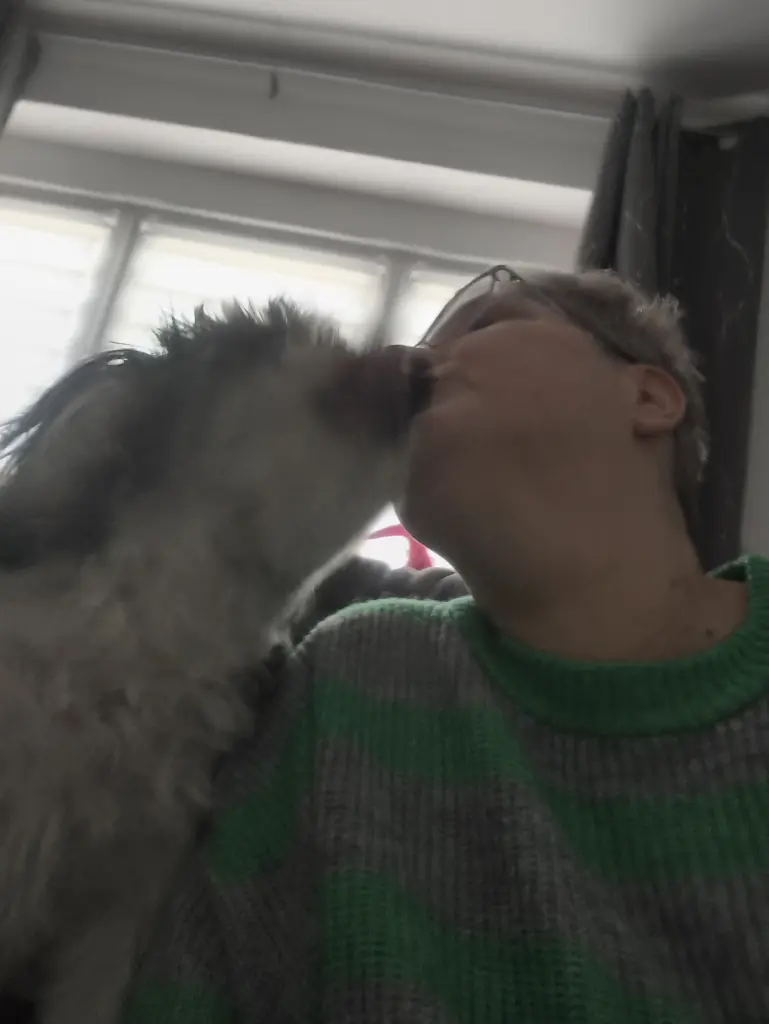 Deine nassen Küsschen waren legendär