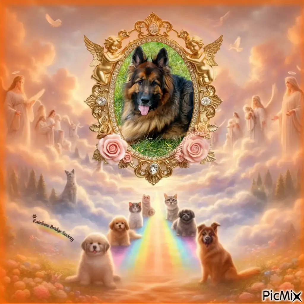Condolence image of 8.Lat.....Bez CIEBIE❤️❤️❤️⭐️🐕 UKOCHANY❤️❤️❤️MISIEŃKU❤️❤️❤️⭐️🐕
