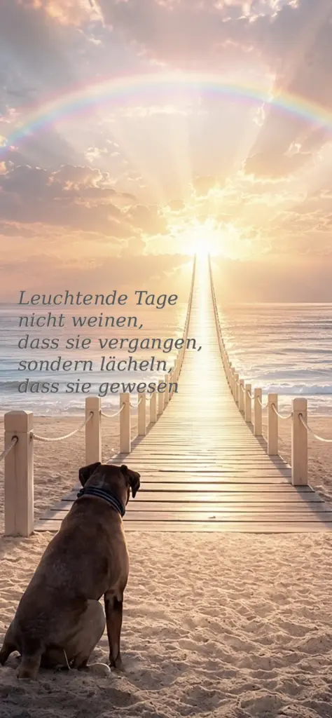 Condolence image of Peter mit Buddy💔🌈