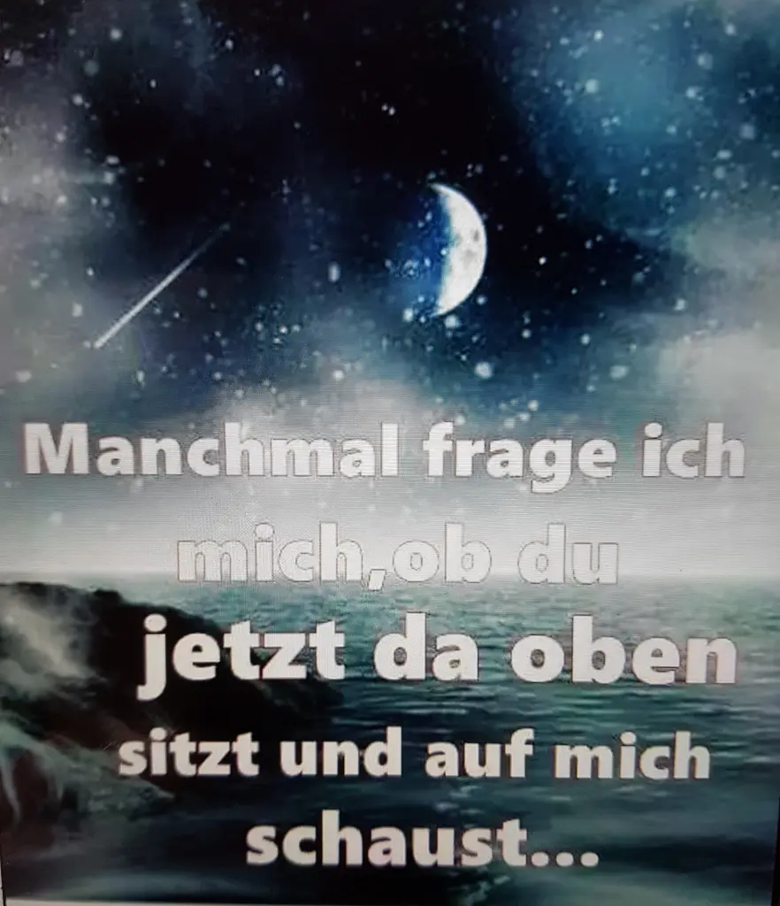 Andachtsbild von Brigitta mit Sam † 13.6.19