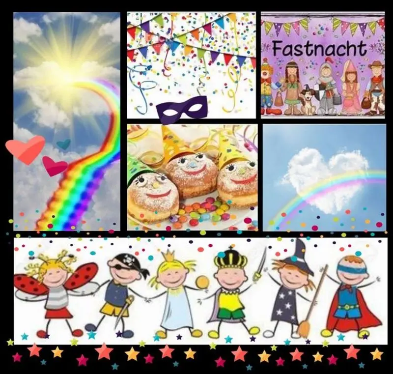 Andachtsbild von Faschingsrosen für Emma