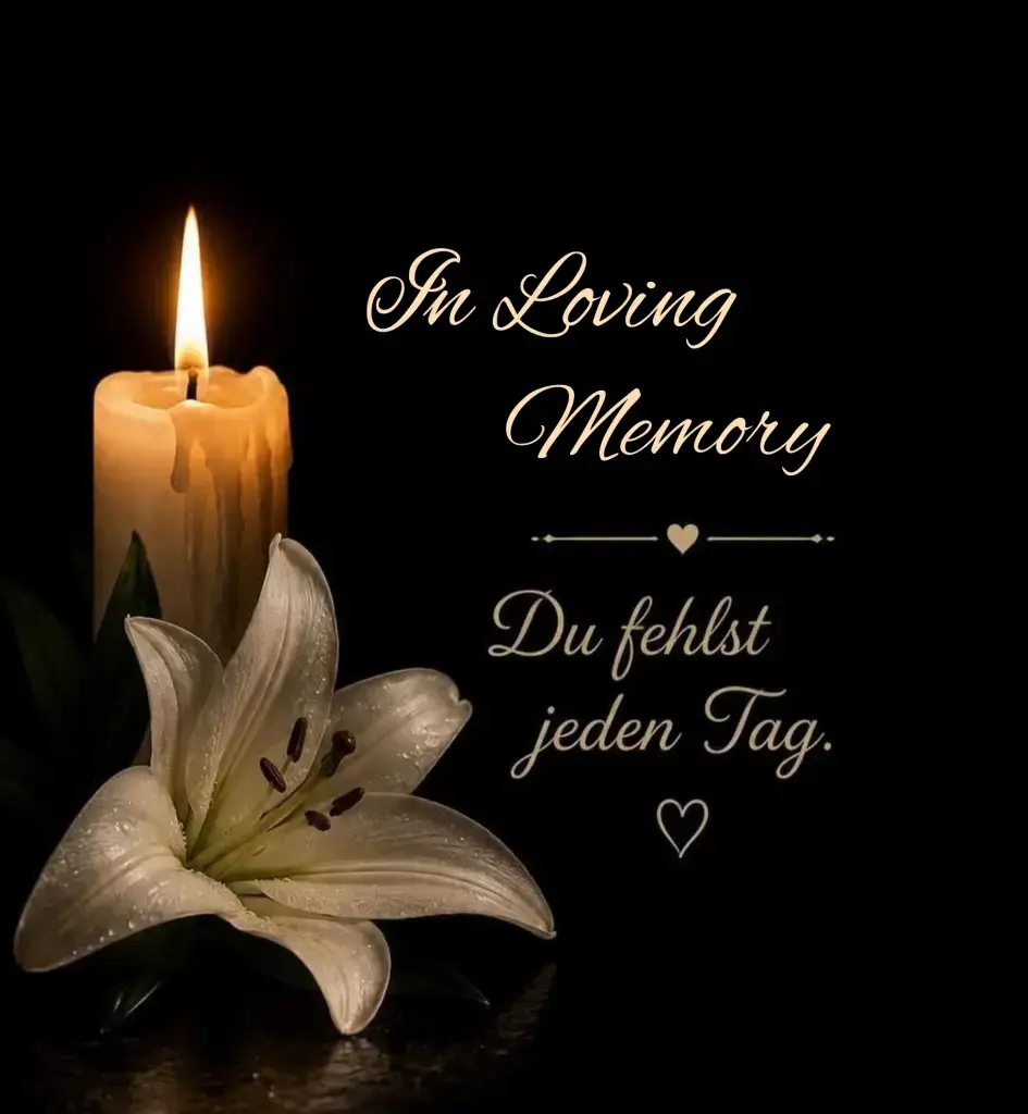 Condolence image of Konny mit Piccolino-Fly tief im ❤️
