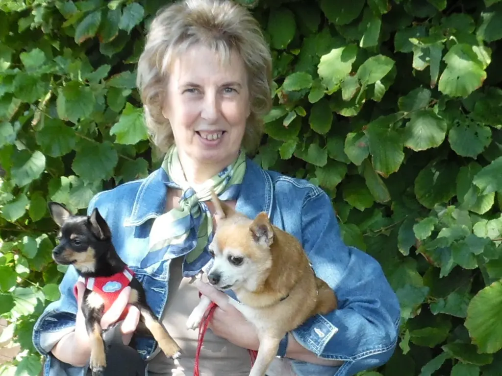 Andachtsbild von Irene mit Jimmy Im Herzen