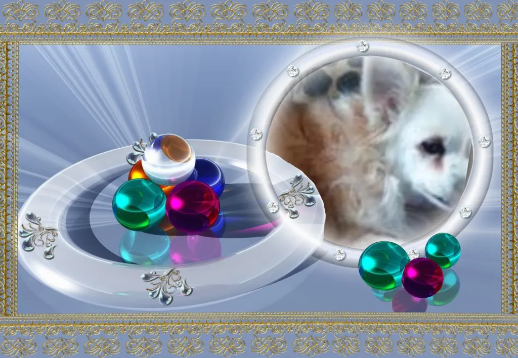 Andachtsbild von Klaudia mit Misiu❤❤❤Ganz Tief im Herzen❤