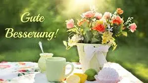 Andachtsbild von Brigitte mit Nelly, Benny und Axel im Herzen