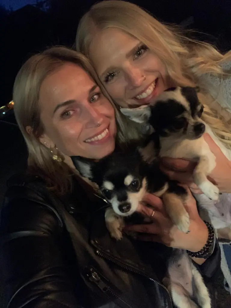 Andachtsbild von Céline & Amy