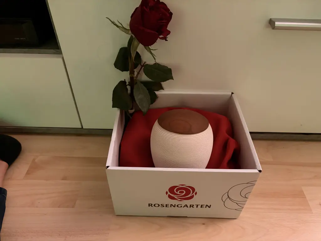 So würdig haben wir sie von Rosengarten zurück bekommen!