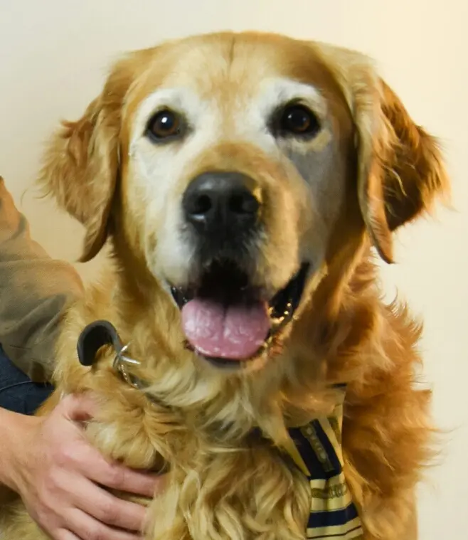 Andachtsbild von Micha mit Cäsar im Herzen