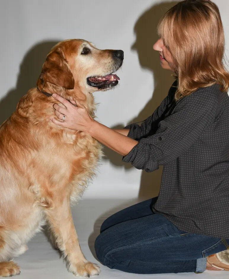 Andachtsbild von Micha mit Cäsar im Herzen
