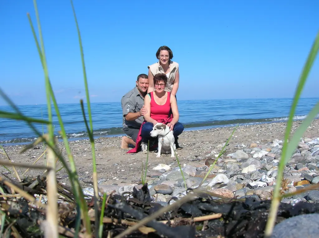 Andachtsbild von Kerstin mit Gismo im Herzen