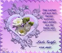 Andachtsbild von Brigitte mit Nelly, Benny und Axel im Herzen