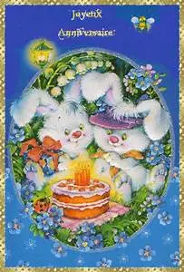 Andachtsbild von Bon anniversaire Pauline !!!
