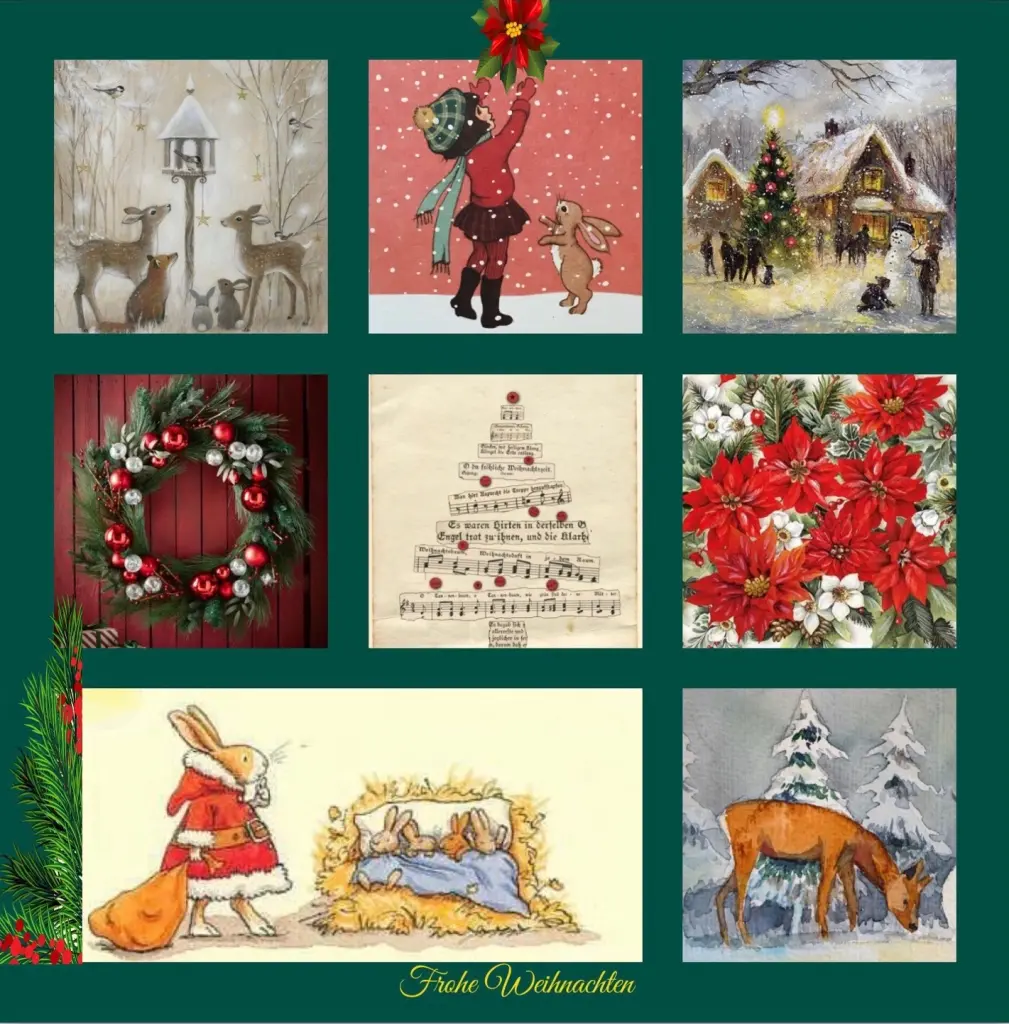 Andachtsbild von Frohe Weihnachten