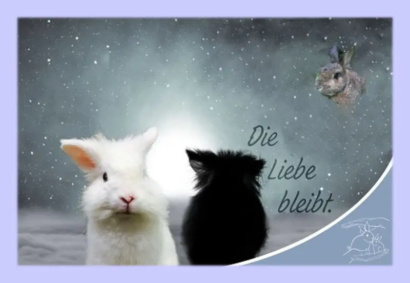 Andachtsbild von Sabine mit Kaspar tief im Herzen