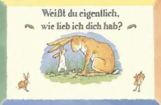 Andachtsbild von Brigitte mit Nelly, Benny und Axel im Herzen