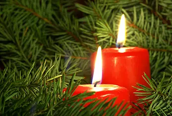 Andachtsbild von Rosen für Pauline zum 2. Advent