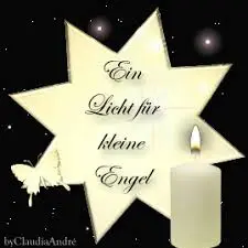 Andachtsbild von Ilse mit ihren geliebten Sternlein im Herzen