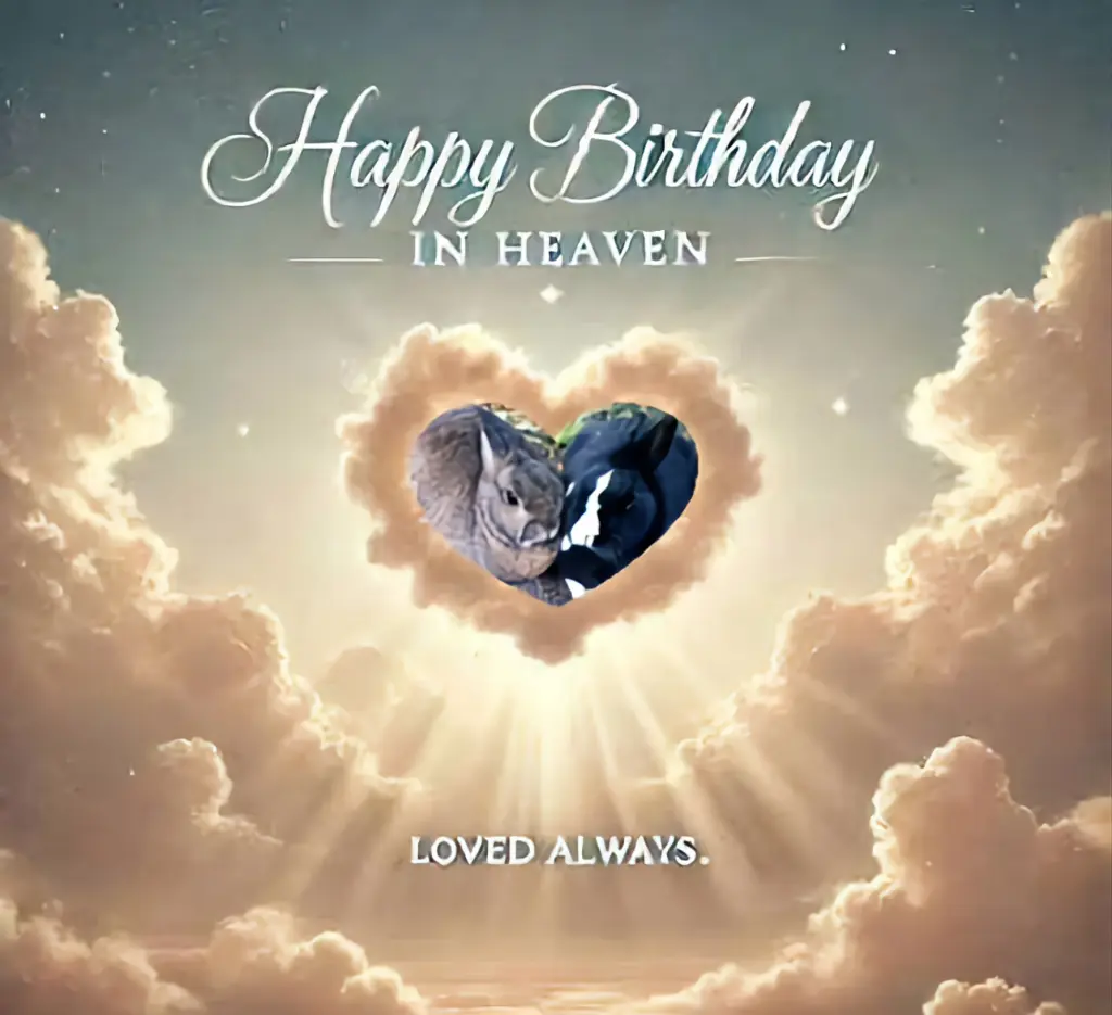 Condolence image of ❤️🐇⭐️🎁🌹🌹🌹🎂🫶🫶🫶