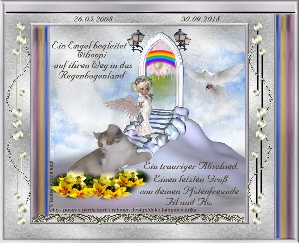 Andachtsbild von Fil und Flo