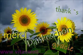 Andachtsbild von Vielen herzlichen Dank