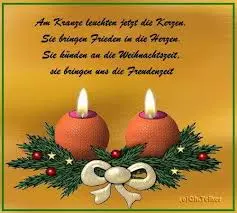 Andachtsbild von Brigitte mit Nelly, Benny und Axel im Herzen