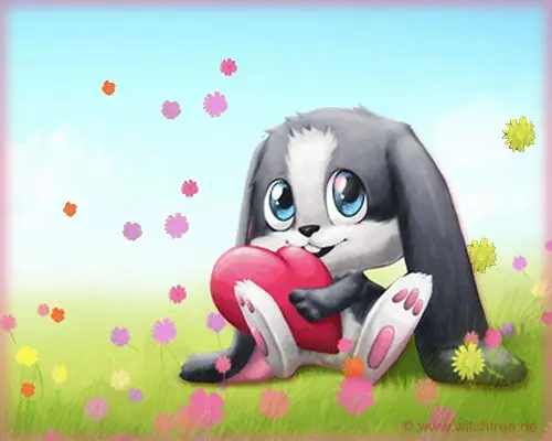 Andachtsbild von Ostergrüße von Brigitte mit Nelly, Benny und Axel im Herzen