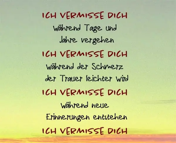 Condolence image of Deine Mama