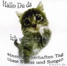 Andachtsbild von Brigitte mit Nelly, Benny und Axel im Herzen