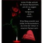 Andachtsbild von Tanja mit Timmy im Herzen 