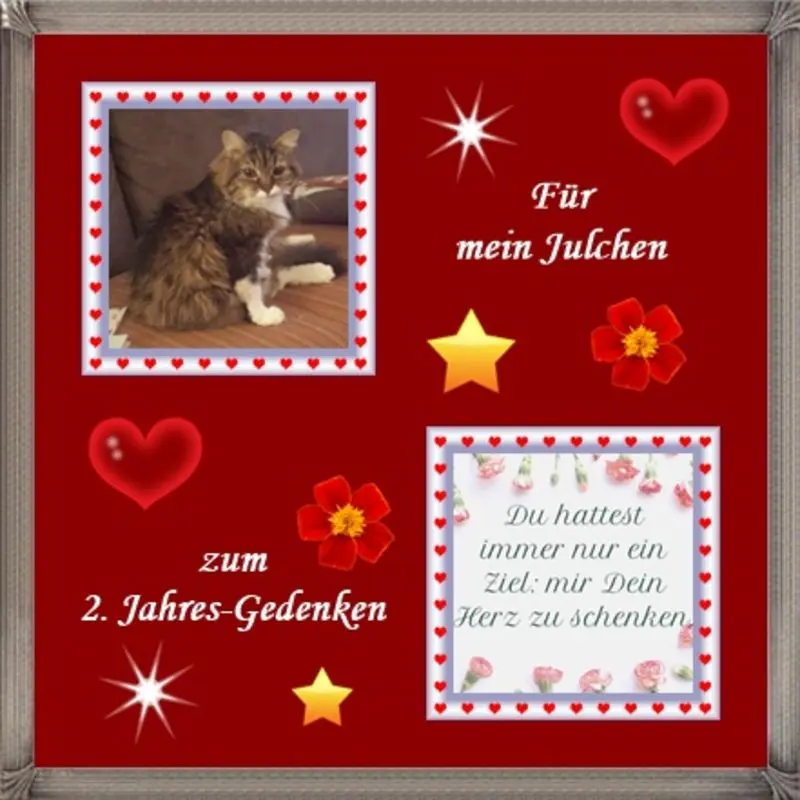 Andachtsbild von deiner Ilse zum 2. Jahres-Gedenken