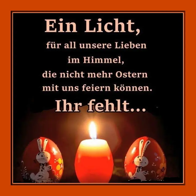 Condolence image of Ostergruß꧁