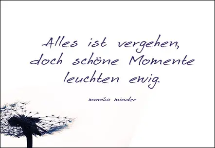 Andachtsbild von Brigitte mit Nelly, Benny und Axel im Herzen