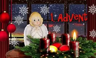 Andachtsbild von Grüße zum 1. Advent