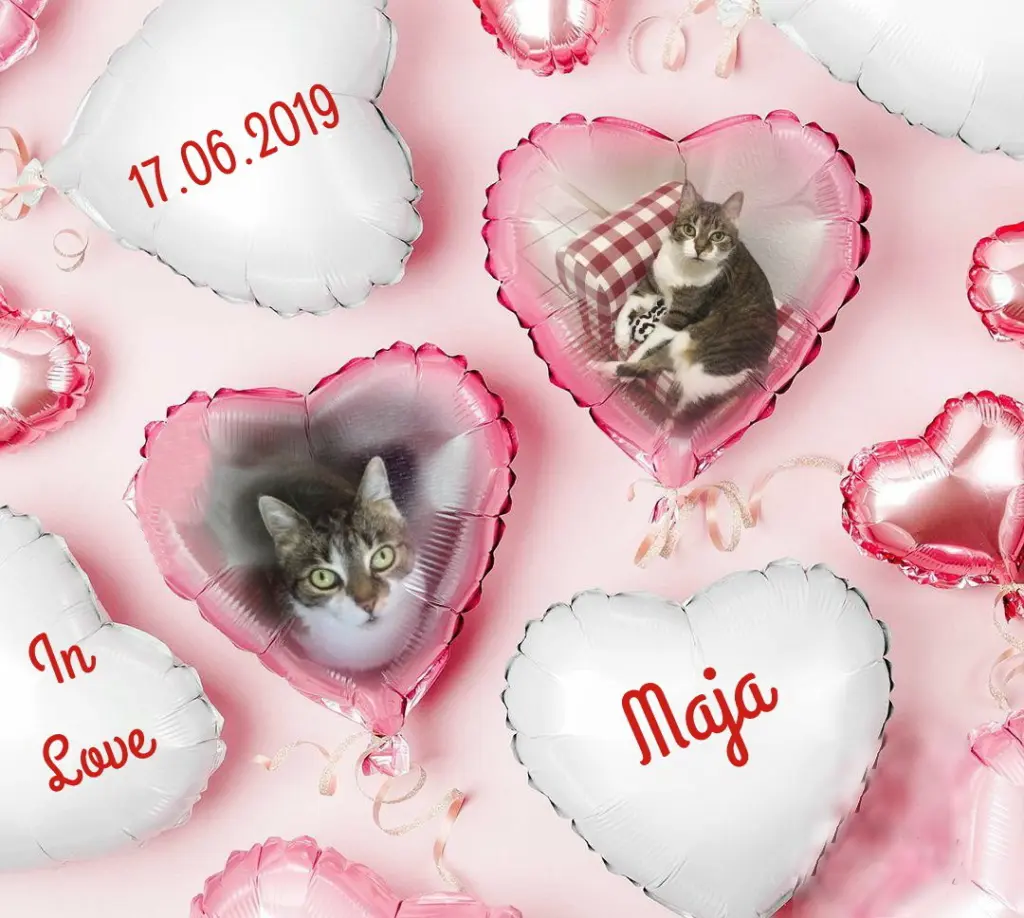 Andachtsbild von Sabine mit Kaspar tief im Herzen