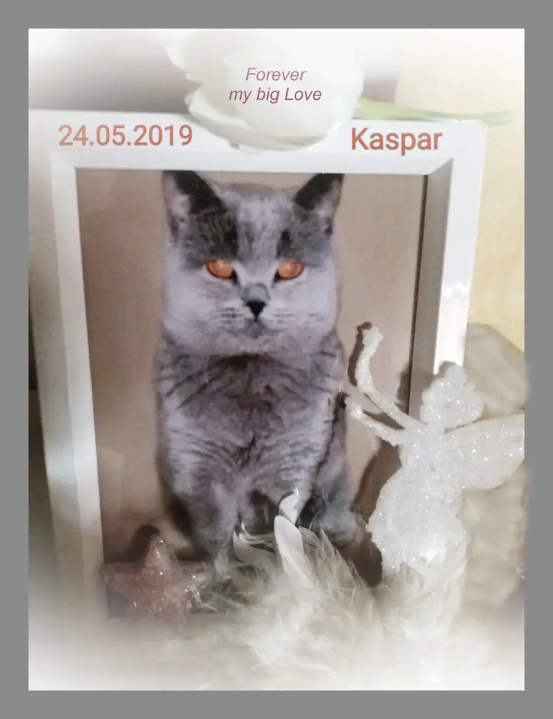 Andachtsbild von Sabine mit Kaspar tief im Herzen