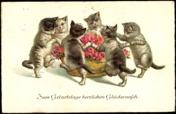 Andachtsbild von Rosen zum 13. Geburtstag 