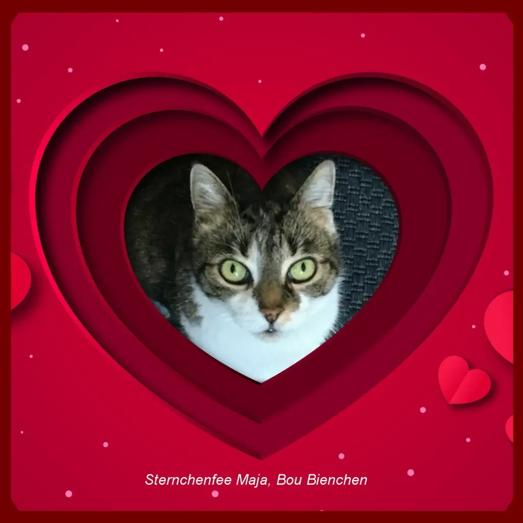 Andachtsbild von Sabine mit Kaspar tief im Herzen