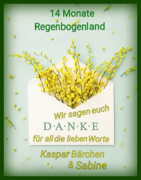 Andachtsbild von Sabine mit Kaspar tief im Herzen