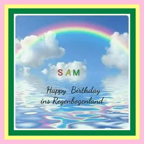 Andachtsbild von Sabine mit Kaspar tief im Herzen